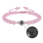 Pink crystal-projection Bracelet